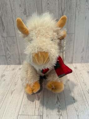 Ganz Highland Cow Plush Scarf